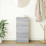 Sideboard Grey Sonoma 37.5x35x76 cm Engineered Wood 861729