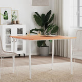 Table Top 90x90x1.5 cm Square Solid Wood Beech 355971