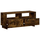TV Stand 90 x 34.5 x 40 cm Smoked Oak Engineered Wood 8011473