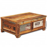 Coffee Table Multicolour Reclaimed wood Medium Rectangular 241092