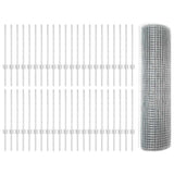 Fence and Post Silver 0.6 x 100 m Steel 3336420