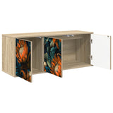 Wall-mounted TV Cabinet LOCHEM 102 x 33 x 40 cm Sonoma Oak 8007151