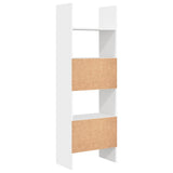Book Cabinet White 60x35x180 cm Engineered Wood 803407