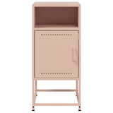 Bedside Cabinets 2 pcs Pink 36x39x78 cm Steel 846569
