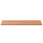 Table Top 100x60x1.5 cm Rectangular Solid Wood Beech 3188892