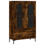 Highboard Smoked Oak 69.5x31x115 cm Engineered Wood 828305