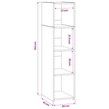 Highboard Old Wood 30 x 41 x 124 cm Engineered Wood 8010939