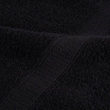 Guest Towel SOLUND 25 pcs Black 80 x 200 cm 550 gsm 42008317
