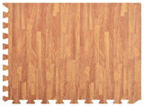 Floor Mats 24 pcs Wood Grain 8.64 EVA Foam 92460