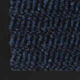 Dust Control Mats 2 pcs Rectangular Tufted 80x120 cm Blue 3051612