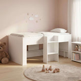 Kids'High Bed Frame 2 pcs White 163 x 101.1 x 68.5 cm 3422571