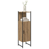 Bathroom Cabinet Artisan Oak 33x33x120.5 cm Engineered Wood 857707