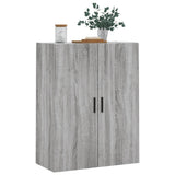 Wall Mounted Cabinet Grey Sonoma 69.5x34x90 cm 828442