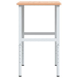 Workbench 100x60x cm Solid Wood Beech Rectangular 3309704