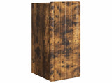 Wall-Mounted Cabinet Smoked Oak 33 x 34.5 x 94 cm 898250