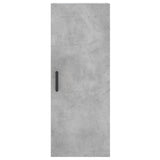 Highboard Concrete Grey 34.5x34x180 cm Engineered Wood 3198861