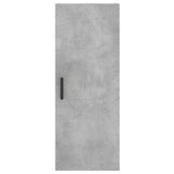 Highboard Concrete Grey 34,5x34x180 cm Engineered Wood 3198861