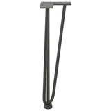 Hairpin Legs for Coffee Table 4 pcs Anthracite 42 cm Solid Steel 4012442
