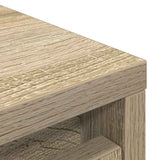 Shoe Cabinet Sonoma Oak 57x34x76 cm Engineered Wood 861870