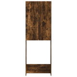 Toilet Cabinet ALKMAAR Smoked Oak 66 x 25.5 x 190 cm 896260