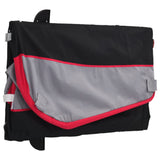 Bike Trailer Black and Red 45 kg Iron 94132