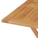 3059584 5 Piece Garden Dining Set Solid Teak Wood