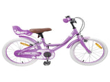 Kids Bike 18 Inches for 5-7 Years Old Purple 42009426