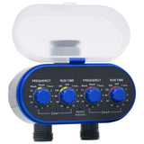 Double Outlet Water Timer with Ball Valves 147889