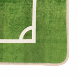 Kids' Rug Green 160x230 cm Football Field Washable 136621