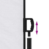Retractable Side Awning White 160x600 cm 4004526