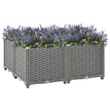 Raised Bed 80x80x38 cm Polypropylene 153303