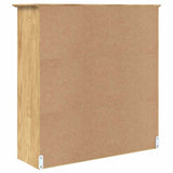 Cabinet with Glass Doors BODO Honey Brown 42023485