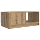 Coffee Table Artisan Oak 90 x 50 x 37 cm Engineered Wood 895884