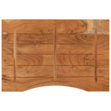 Desk Top 90x60x2.5 cm Rectangular Solid Wood Acacia 370170