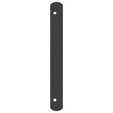 Window Grille 176 x 30 cm Powder-Coated Steel Black 42020560