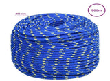 Multipurpose Utility Rope 10 mm 500 m Blue PP 645 kg Max Load 3472838