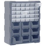 Multi-drawer Organiser with 39 Drawers 38x16x47 cm 149604
