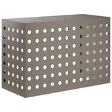 Air Conditioner Cover Rusty 90 x 40 x 60 cm Weathering Steel 8014128