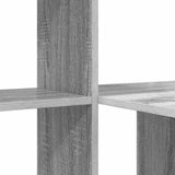 Desk Grey Sonoma 131.5 x 50 x 106.5 cm Engineered Wood 869303