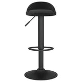 Bar Stools 2 pcs Black Velvet 333598