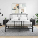 Bedside Cabinets 2 pcs Black 40x35x47.5 cm Engineered Wood 827295