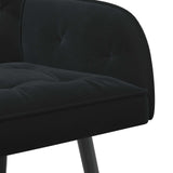 2 Seater Sofa with Metal Legs 2-Seater Black Velvet 42051023