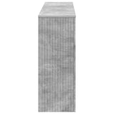 Console Table Concrete Grey 155 x 29 x 74 cm Engineered Wood 899889