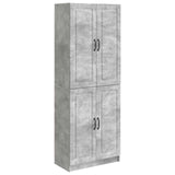Cabinet Set 2 pcs Concrete Grey Engineered Wood 3416946