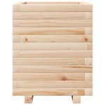 ZNTS Garden Planter 40x40x49.5 cm Solid Wood Pine 3282509