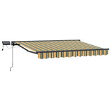 Manual Awning Frame with LEDs 3 x 2 m Polyester with PU coating 3420760