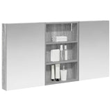 Bathroom Cabinet Set 3 pcs 120 x 10.5 x 60.5 cm Engineered wood 3403733