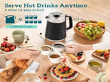 Electric Stainless Steel Kettle and Toaster Set, 3000W 1.7L UK Strix Thermostat Fast Boil Kettle w/ T3398P378839