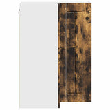 Wall Corner Cabinet LUCCA Smoked Oak 57 x 57 x 80 cm 885080