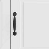 TV Cabinet High Gloss White 99 x 34.5 x 47 cm Engineered Wood 895869